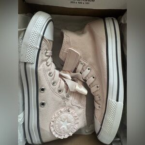 Converse Blush Canvas High-Tops